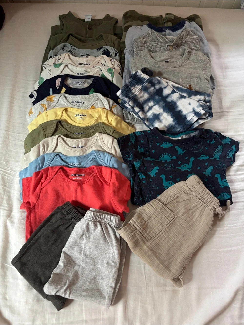 Baby Onesies, Tops, & Bottoms (6-12 Months)